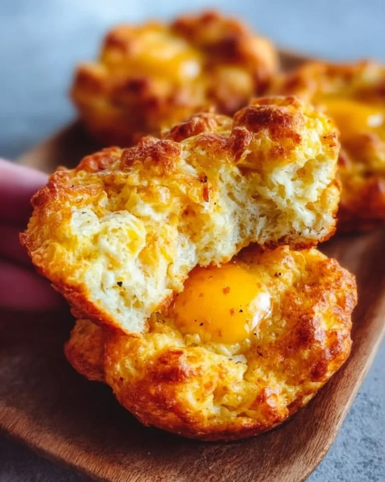 Fluffy egg and cheese muffins served on a plate, perfect for a low-carb diet.