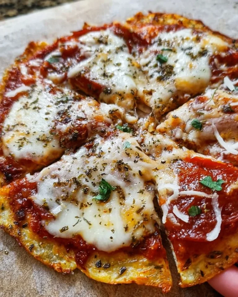 Air fryer tortilla pizza with fresh toppings ready in 5 minutes