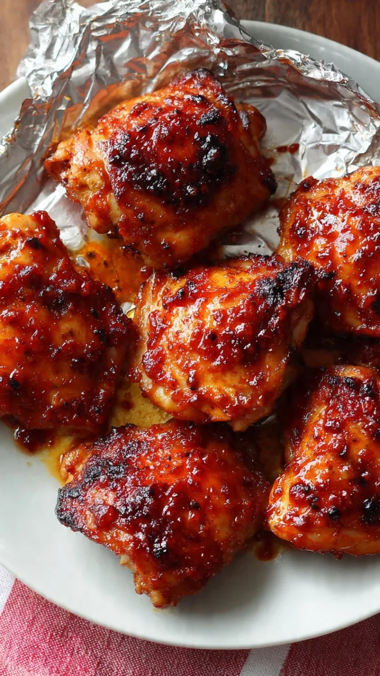 Juicy baked boneless chicken thighs fresh out of the oven, ready to serve.