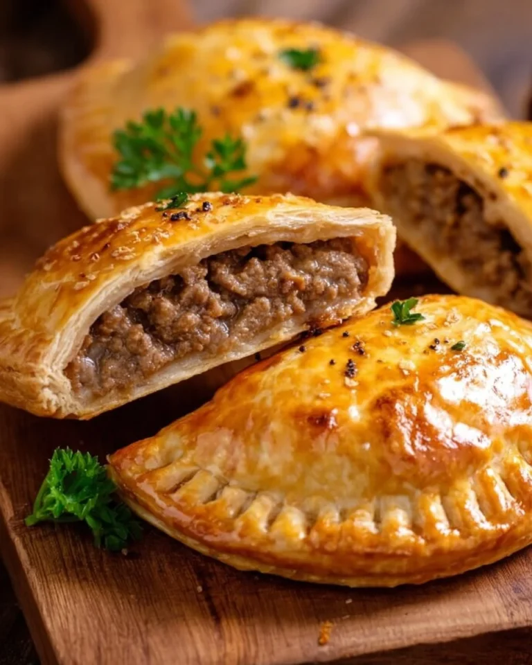 Delicious keto meat pies with a low-carb crust and savory fillings