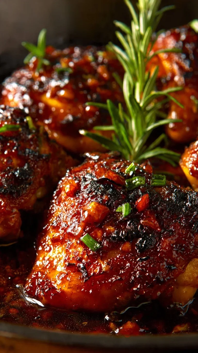 Quick chicken thigh marinade recipe for flavorful and tender chicken.