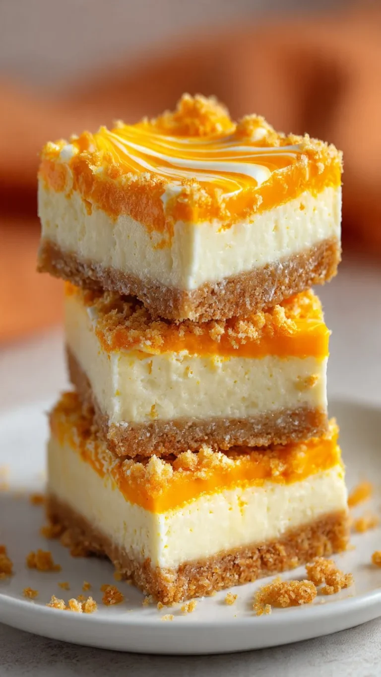 Delicious sweet potato cream cheese bars, topped with a creamy frosting