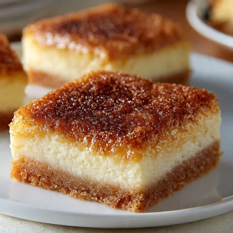 Cinnamon swirl cream cheese bars on a serving plate with swirls of cinnamon