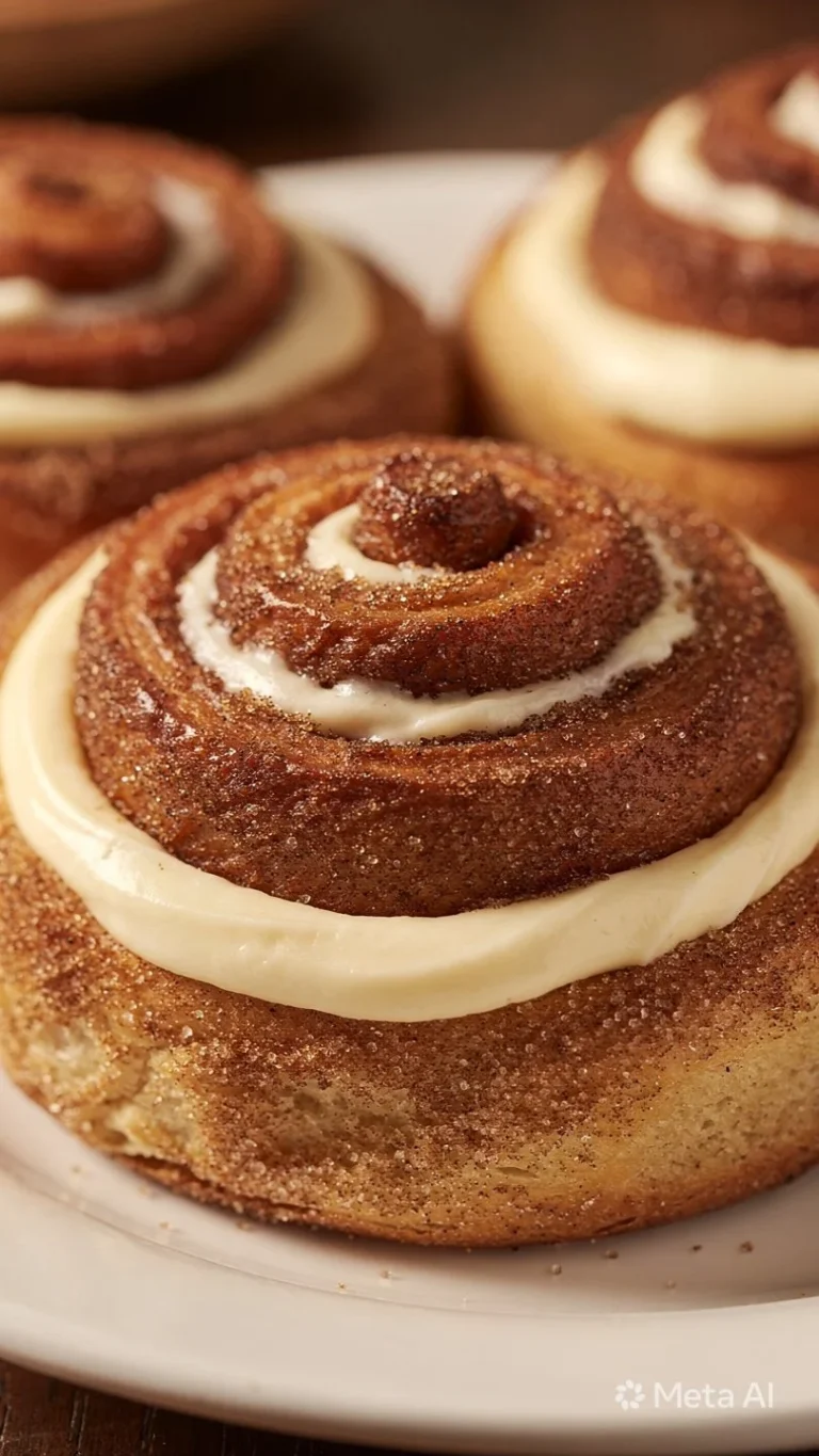 Cream Cheese Cinnamon Sugar Rolls topped with cinnamon sugar glaze