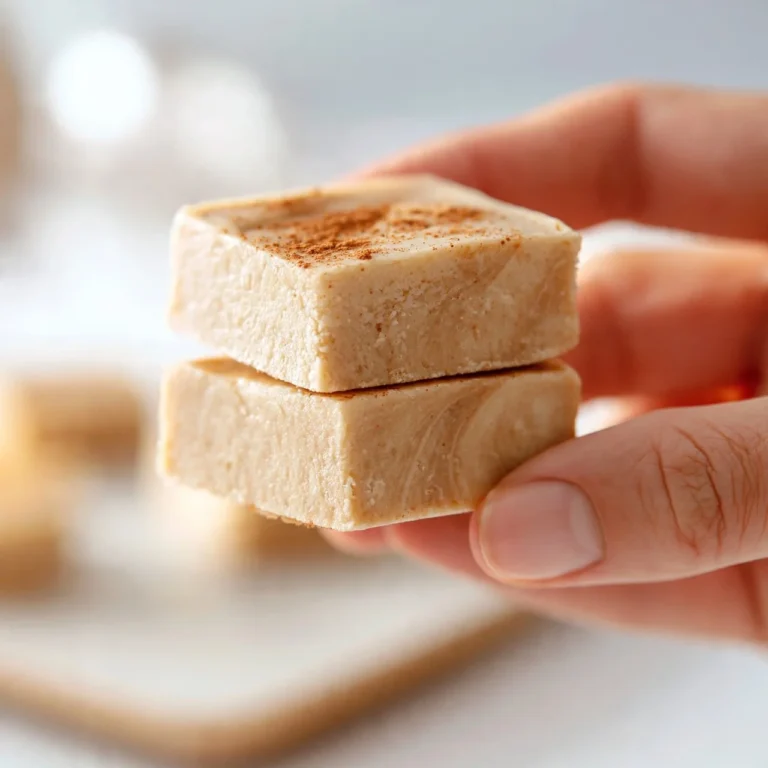 Creamy peanut butter banana yogurt bars on a plate, frozen and ready to enjoy