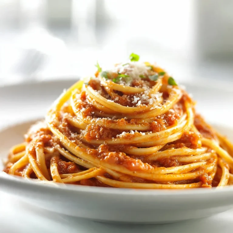 Creamy Tomato Pasta Sauce with Cream Cheese served in a bowl