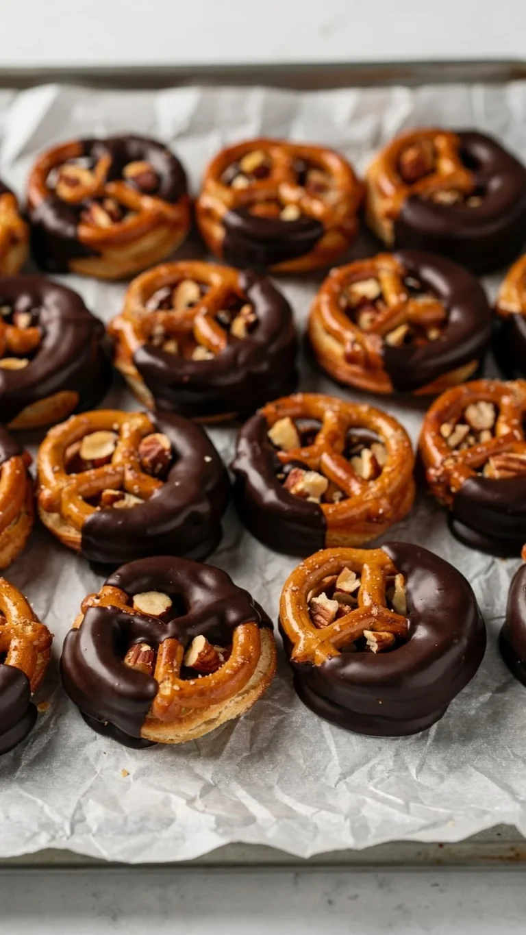 Healthy peanut butter pretzel bites snack with healthy ingredients.