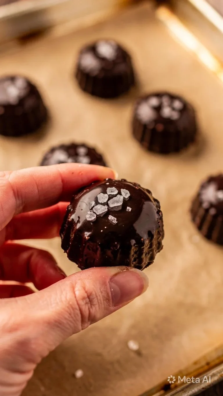Delicious raw chocolate brownies topped with nuts and cacao powder